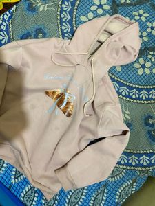 Cute Croissant Graphic Hoodie