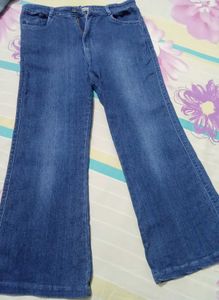 Classic Blue Flare Jeans