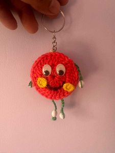 Handcrafted crotchet keychains/bag chains