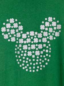 Imported Unisex Green Graphic Long T-shirt