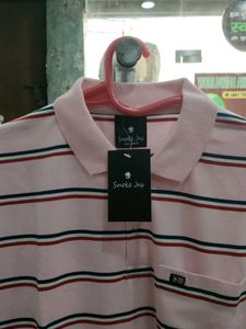 Striped Polo T-Shirt