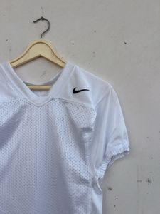 authentic Nike White Football Jersey