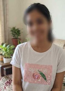 Sparkly Sequin Detail T-Shirt