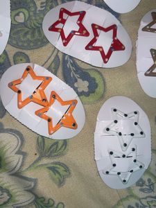 Star-Shaped Hair Clips – 2 Piece Set
