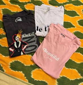 Bundle of 3 Graphic T-Shirts