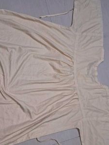 Beige Cotton Kurta of 1