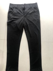 Classic Black Straight Leg Pants