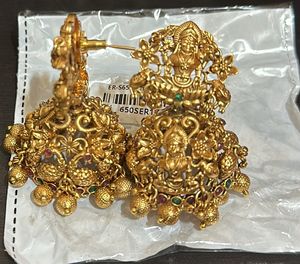 🧚‍♀️Anti Tarnish Nakshi Temple Earring Set