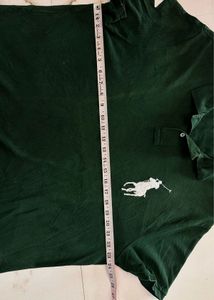 (chest 48) dark green POLO' Ralph Lauren tShirt