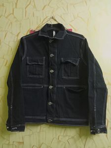 Black Tranding Denim Unisex Jacket 🧥