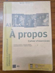 French Textbook + Workbook A1 (Grade 11)