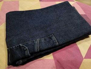 Classic Dark Wash Denim Jeans