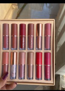12 Piece Liquid Lipstick Set
