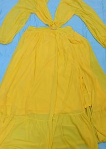 Vibrant Yellow Maxi Dress