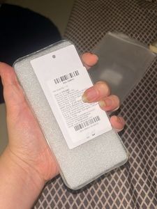 Phone 13 Case - Clear Glitter with Cherries