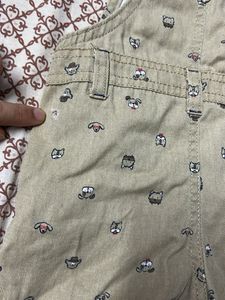 USA  Baby boy Overalls with Dog Print