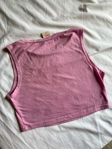 Urbanic - Pink Marilyn Monroe Graphic Crop Top