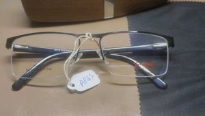 Stylish Half-Rimmed Eyeglasses