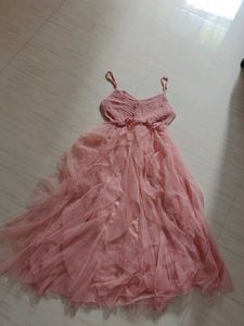 Pink Tulle Dress