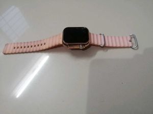 stylish pink watch