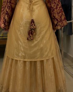 y2k banarsi silk 2in1 corset kurti