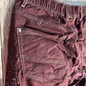 ♥️Maroon Cargo Pants