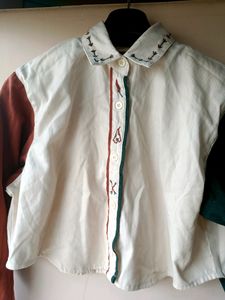 Vintage Crop Shirt