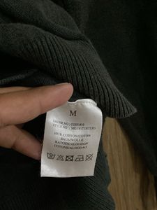 Brave Soul Dark Green Mock Neck Sweater