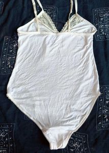 Lace Trim Bodysuit