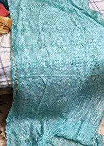 each 100 Elegant Red duppata with Gold Motifs
