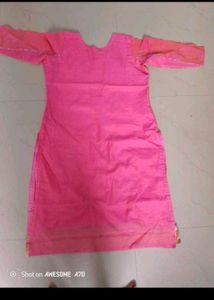 Elegant Pink Embroidered Salwar Kameez