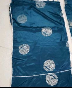 Teal Kurta Set with Dupatta,and hijabcaptriangale
