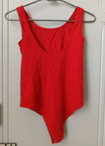 ZARA Red "Cosmic Love" Bodysuit