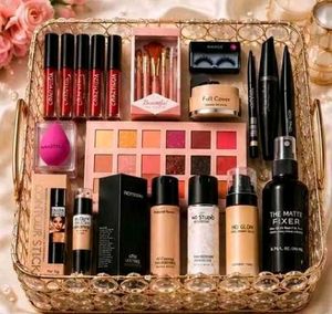 🎀 Pink Vanity Beauty Kit | Makeup + Skincare
