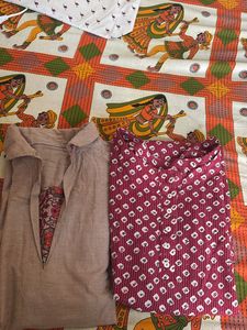 Combo Of Two Cotton Kurties