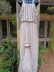 Sequin Embellished Asymmetrical Dress