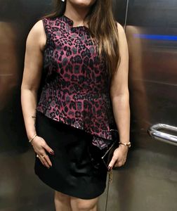 Chic Peplum Top Dress ( fix price)