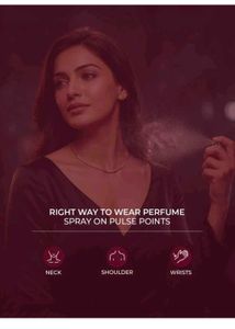 Luxury bloom long lasting fragrance eau de perfume
