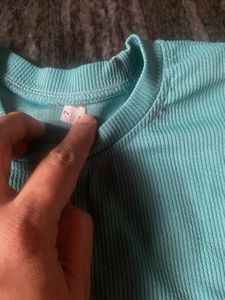 Casual Teal Dress
