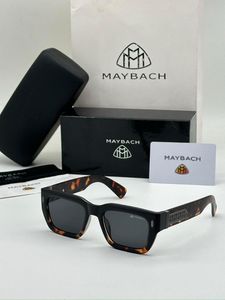 Maybach White Translucent Sunglasses