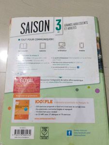 Saison 3 Methode de Francais B1 Textbook