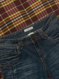 low waist Blue Denim Jeans