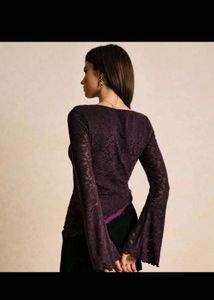 Lace Long Sleeve Top SAVANA💜