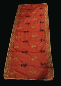 Vibrant  Red ♥️ Embroidered Dupatta