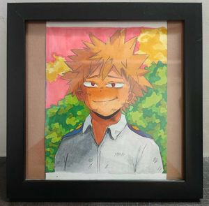 Anime MHA Bakugo Frame 💢🔥