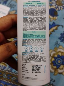 WishCare Niacinamide Oil Balance Sunscreen