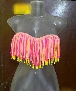 Fringed Tube Top