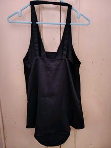 Y2k Black Halter Neck Top