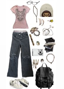 straight mid rise ripped jeans