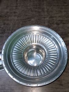 Vintage Metal Hubcap